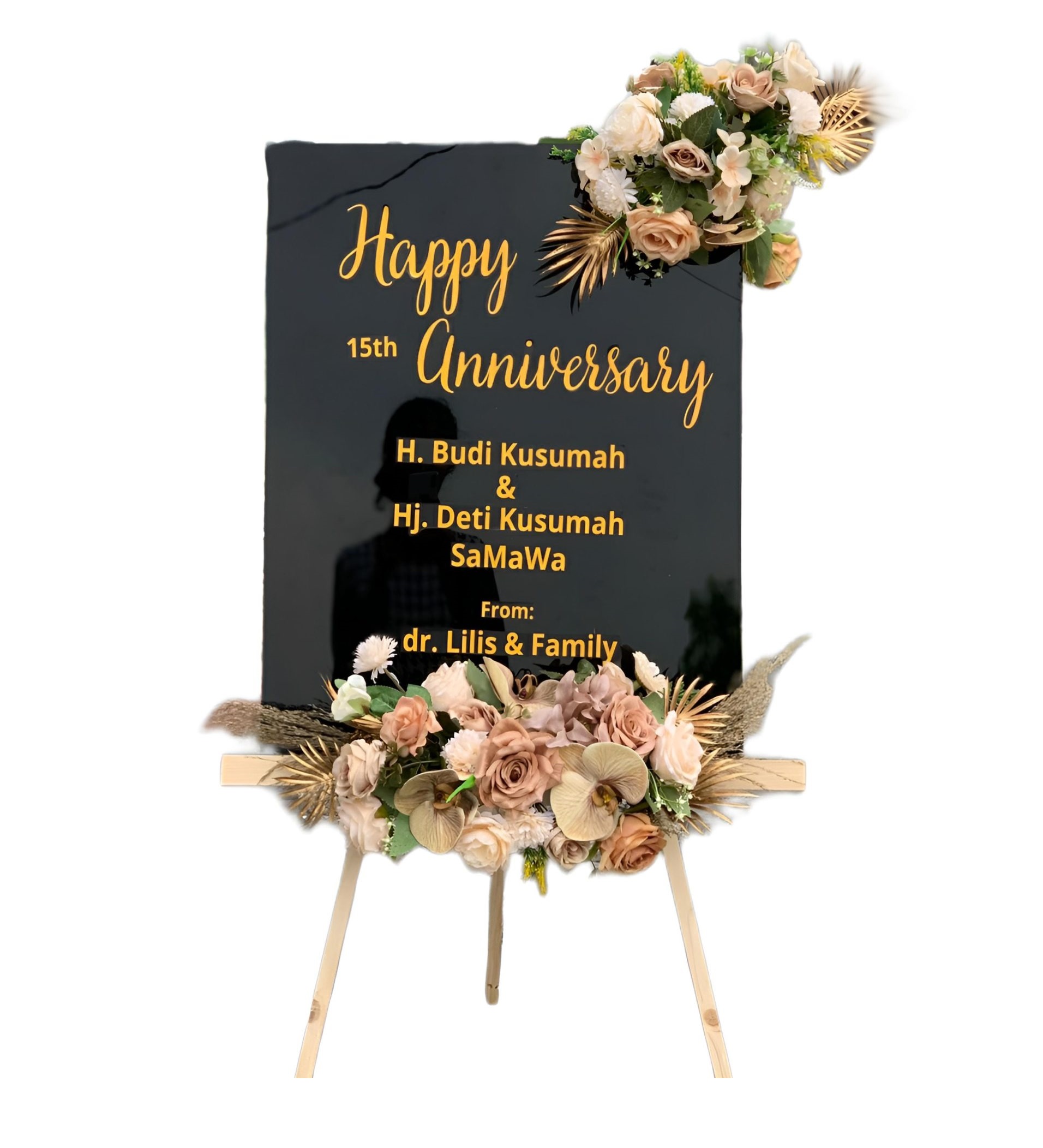 Papan Bunga Akrilik Pulau Ternate